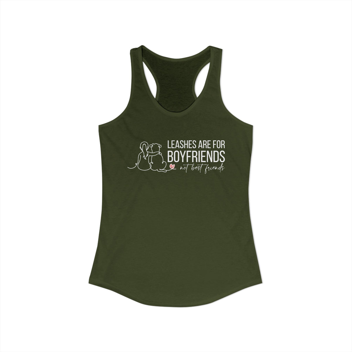 Girls Best Friend Racerback Tank