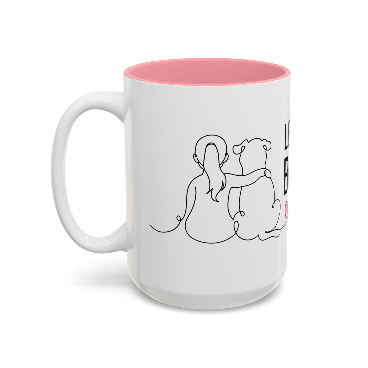 L.A.F.B two-tone mug