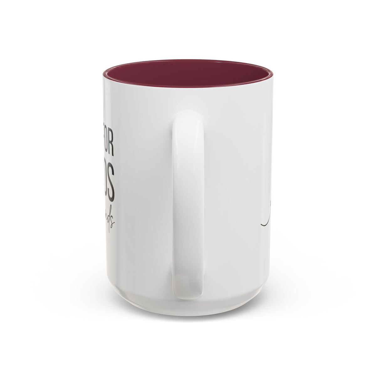 L.A.F.B two-tone mug