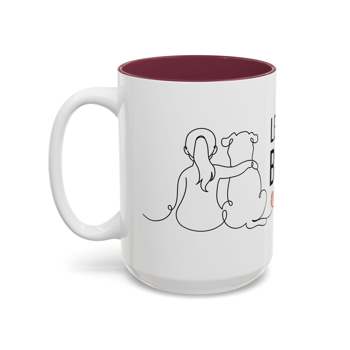 L.A.F.B two-tone mug