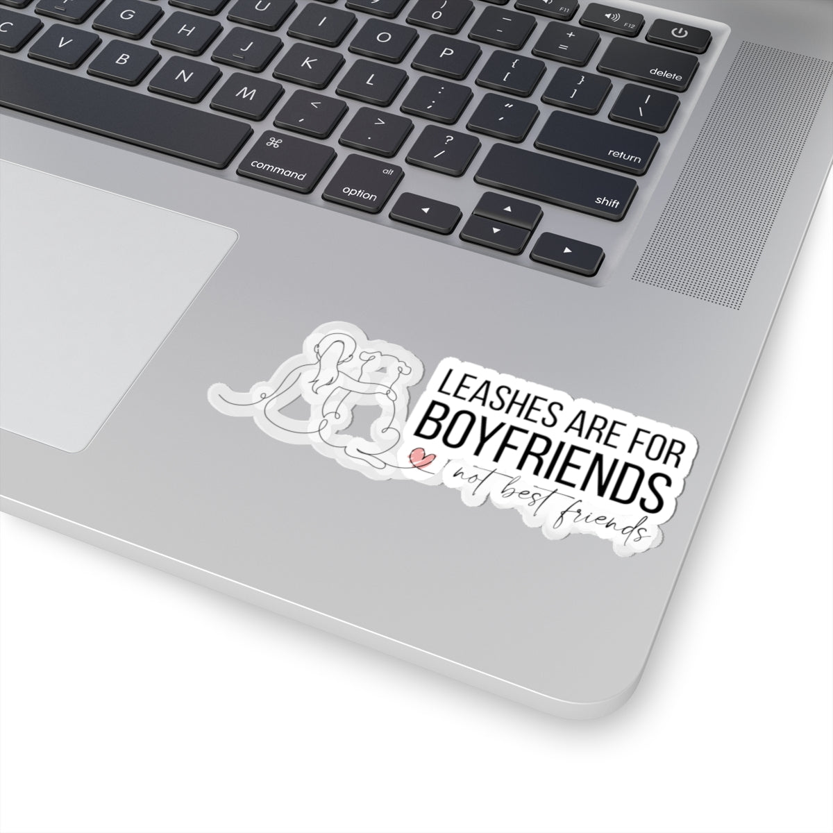 Leashes Are For Boyfriends Sticker