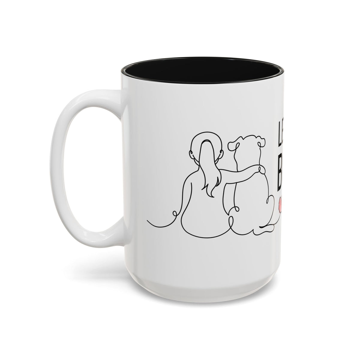 L.A.F.B two-tone mug